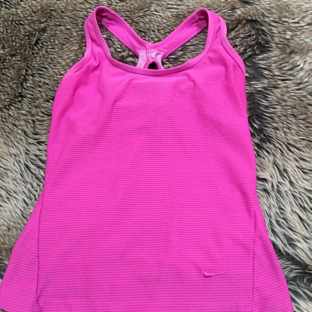 NIKE Dry Fit Racer Back Top Orchid Size XS (0-2)